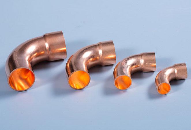 Copper fittings tell you the advantages of stamping elbow